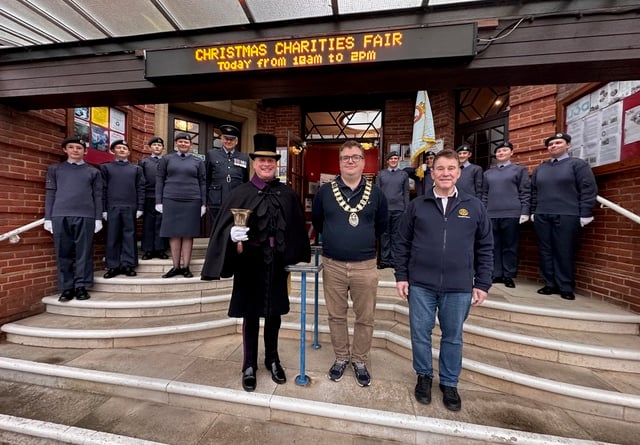 Rotary Christmas fair opening