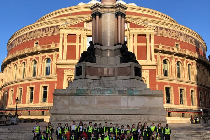 Fernhurst pupils at Royal Albert Hall