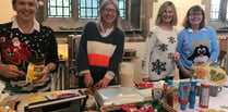 St Alban’s Church brings gifts and to local families in need