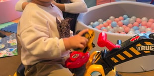 Housebuilder makes toy donation to Bordon playgroup